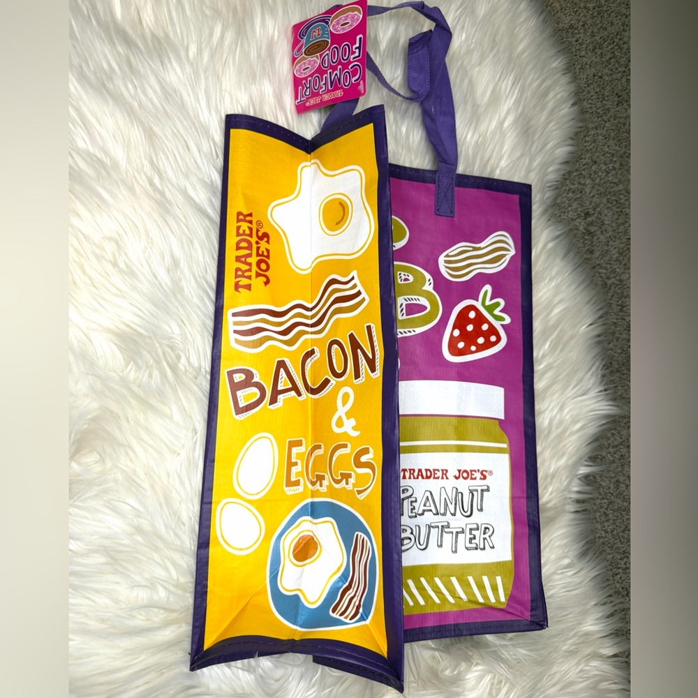 Trader Joe’s Comfort Food Tote Bag - Picture 7 of 9